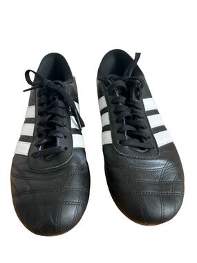 Adidas originals Women's Taekwondo Lace Sneakers Shoes - Black White